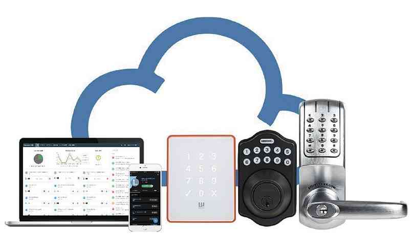 クラウド上で入室管理を実現するスマートロック「RemoteLOCK(リモートロック)」なども提供