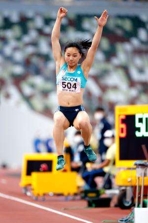 高良 女子走り幅跳びで４連覇 関東学生陸上第１日 共同通信 熊本日日新聞社