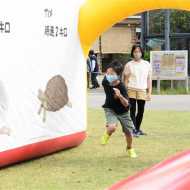 チーターの速さに挑戦 熊本市動植物園で体験イベント 動物との触れ合い楽しむ 熊本日日新聞社