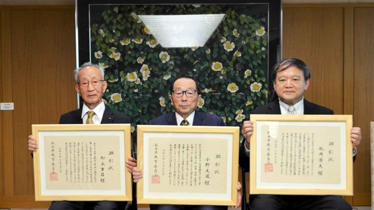 2023年度の熊本県近代文化功労者 熊本大名誉教授の小野さんら3氏顕彰 ...