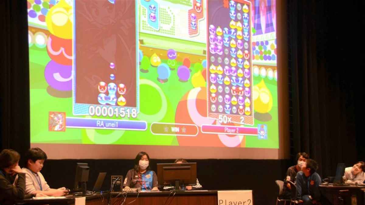 小学生「ぷよぷよ」熱戦 菊陽町子ども会がeスポーツ大会