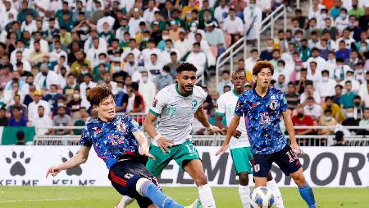 日本 サウジに敗れる サッカーｗ杯最終予選 共同通信 熊本日日新聞社