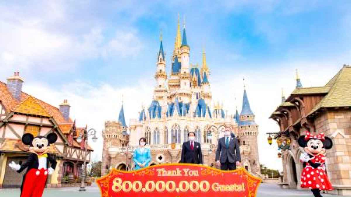 東京ディズニー入園 累計８億人 ランドとシー 式典見送り 共同通信 熊本日日新聞社