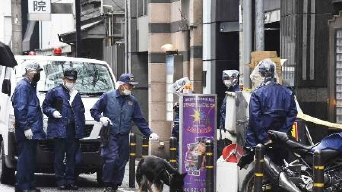 男性死因は頭部挫滅 殺人で捜査 ビルの隙間で発見 大阪府警 共同通信 熊本日日新聞社